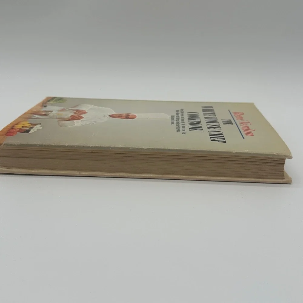 Vintage‎ 1967 The White House Cookbook René Verdon SIGNED First Edition JFK Chef